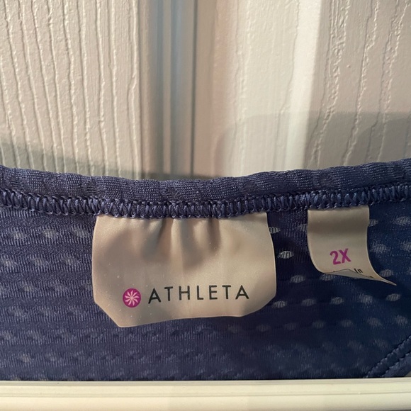 Athleta tank top good condition women’s size 2X blue - Picture 3 of 5